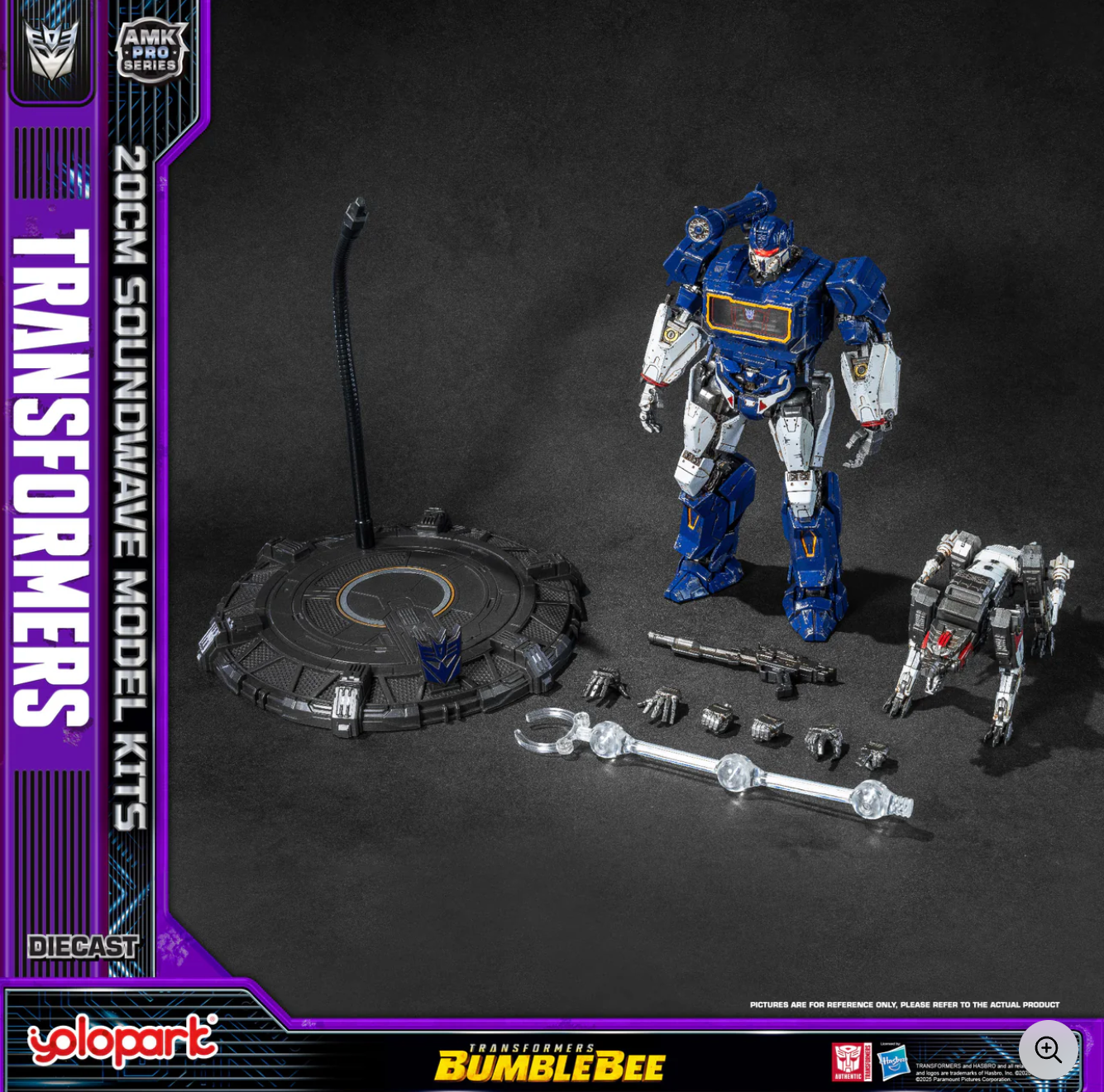 Transformers: Bumblebee - 20cm Soundwave Model Kit - AMK PRO Series