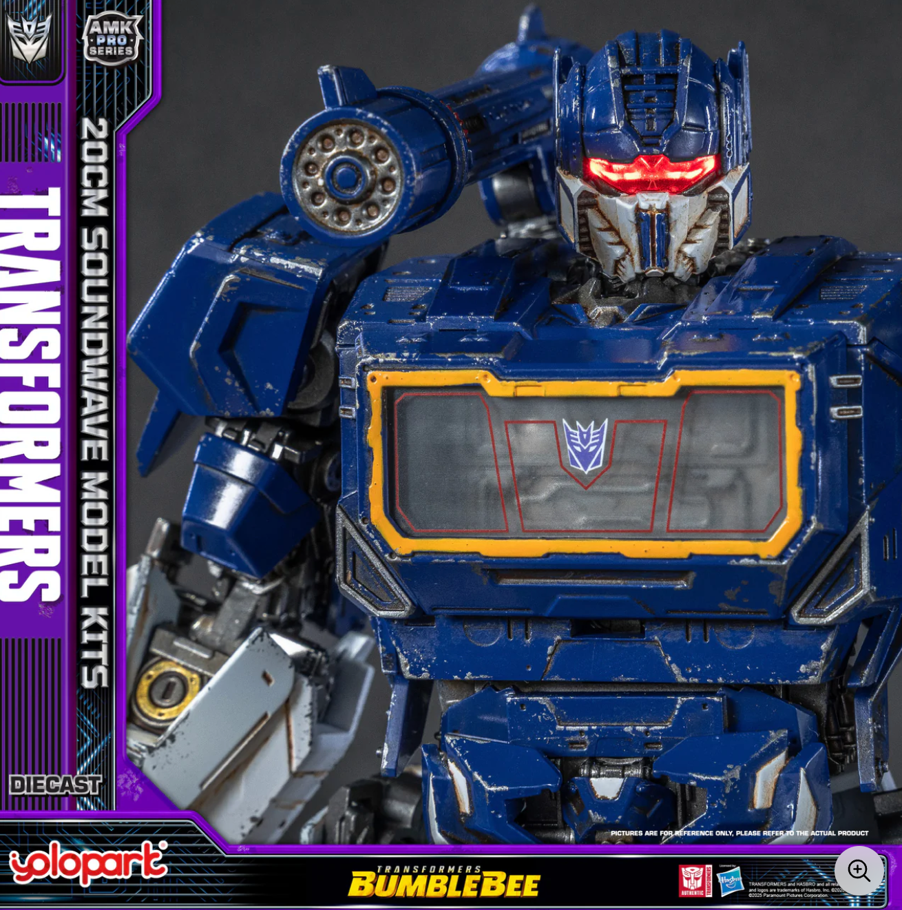Transformers: Bumblebee - 20cm Soundwave Model Kit - AMK PRO Series