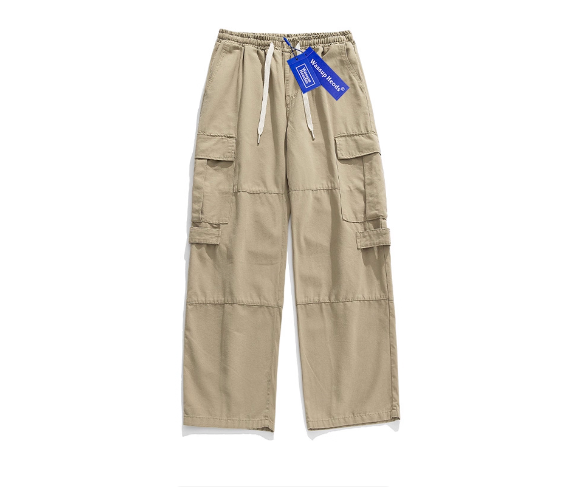 Wassup retro loose pants men's loose