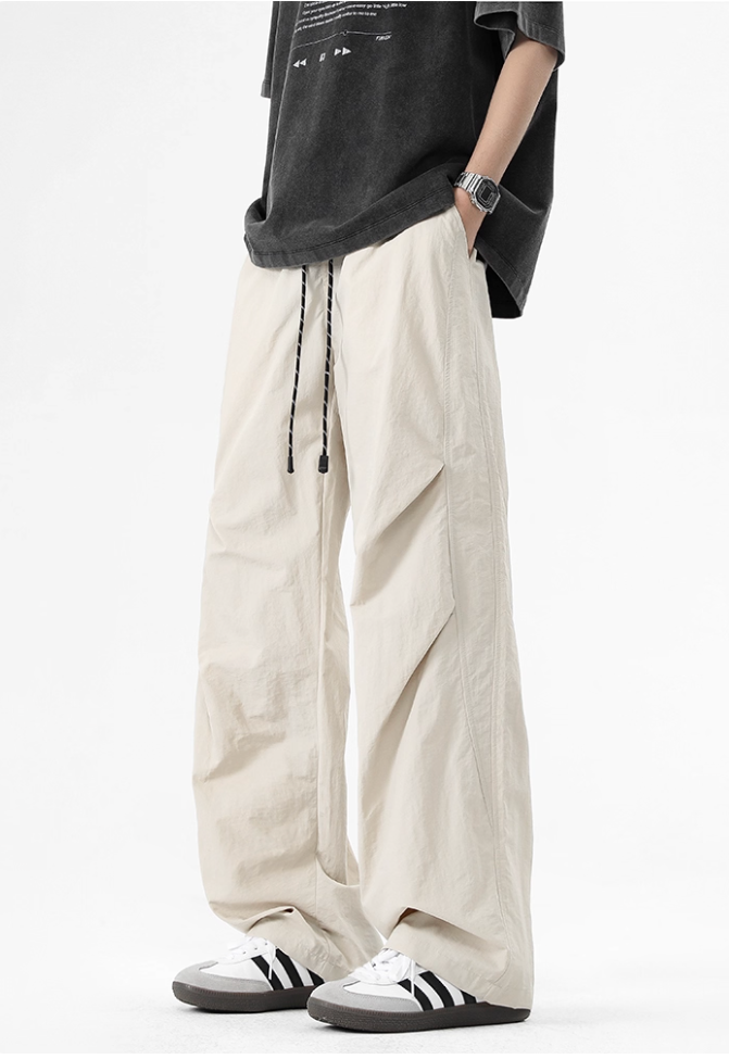 Wassup fashionable brand retro work wear outdoor hiking pants men's spring