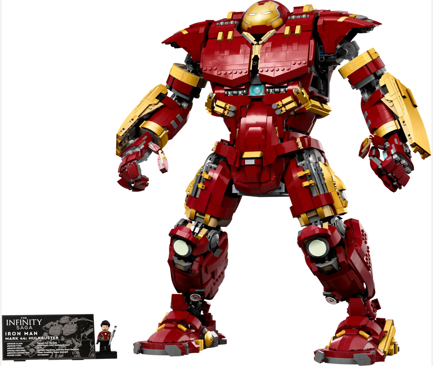 76210 lego 1:1 replica Building block hulkbuster armor marvel iron man avengers