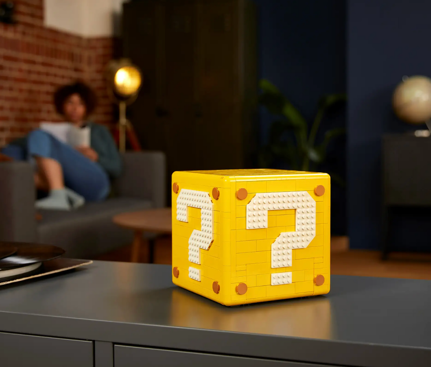 71395 lego 1:1 Super mario mystery box building blocks toy, 2064 pieces, standard size bricks