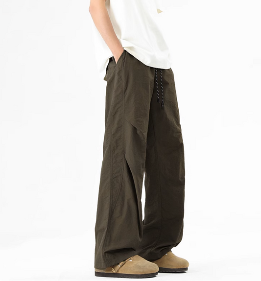 Wassup fashionable brand retro work wear outdoor hiking pants men's spring