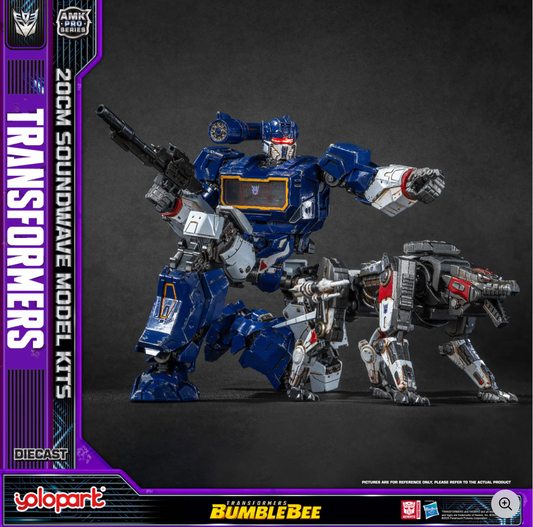 Transformers: Bumblebee - 20cm Soundwave Model Kit - AMK PRO Series
