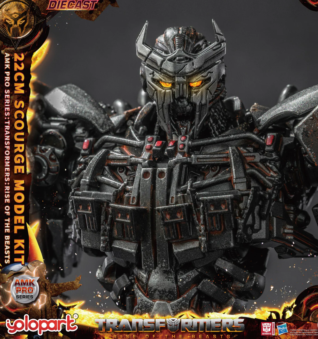 Transformers: Rise of the Beasts - 22cm Scourge Model Kit - AMK PRO Series