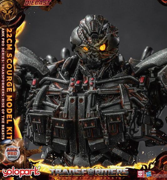 Transformers: Rise of the Beasts - 22cm Scourge Model Kit - AMK PRO Series