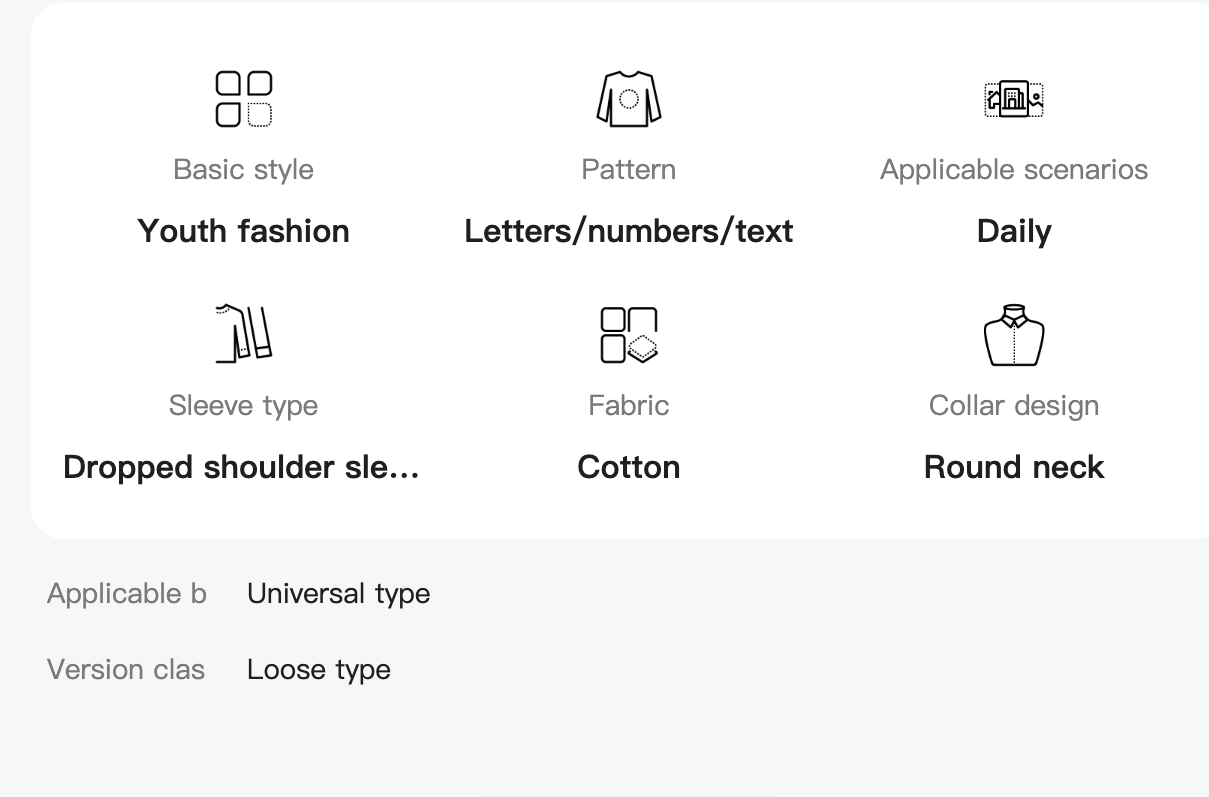 Wassupletter short-sleeved t-shirt men's fashionable