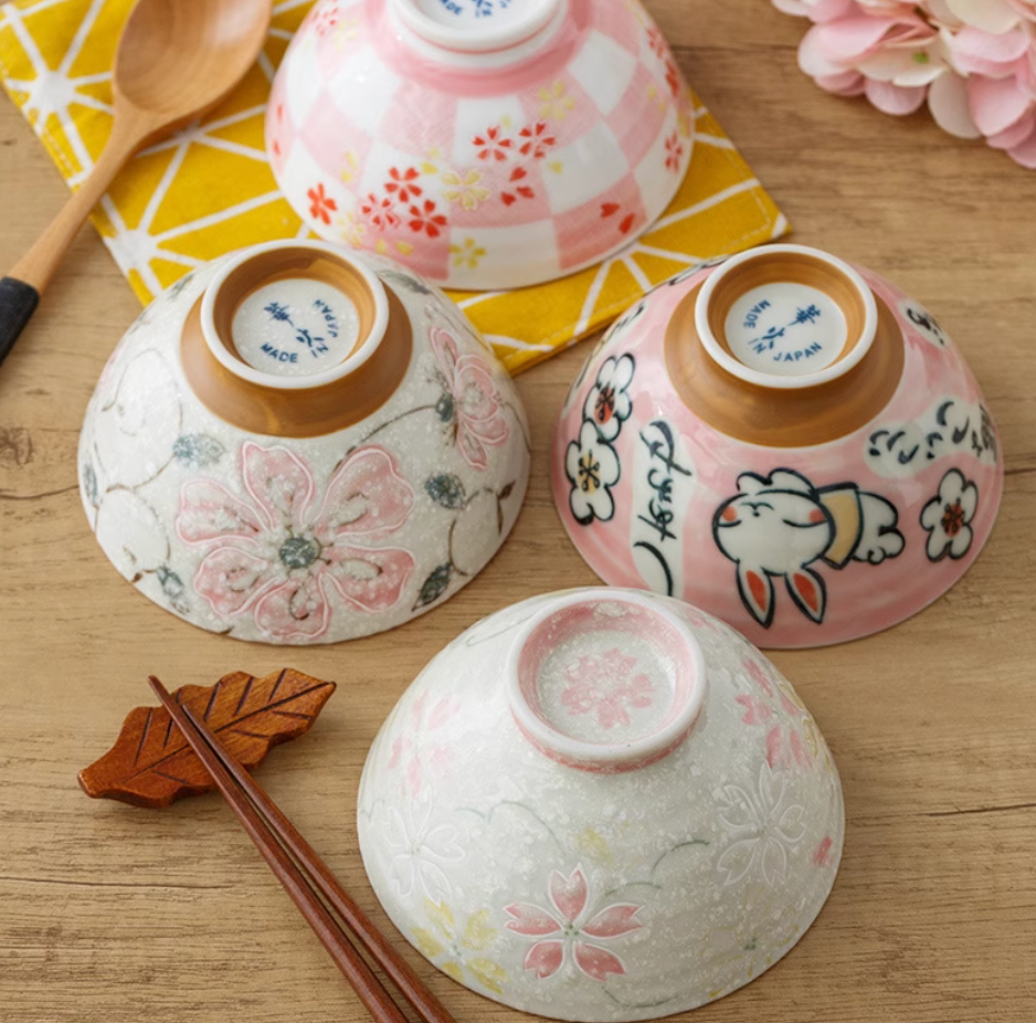 Cat pufferfish rabbit shiba inu bowl 11.5cm japanese import