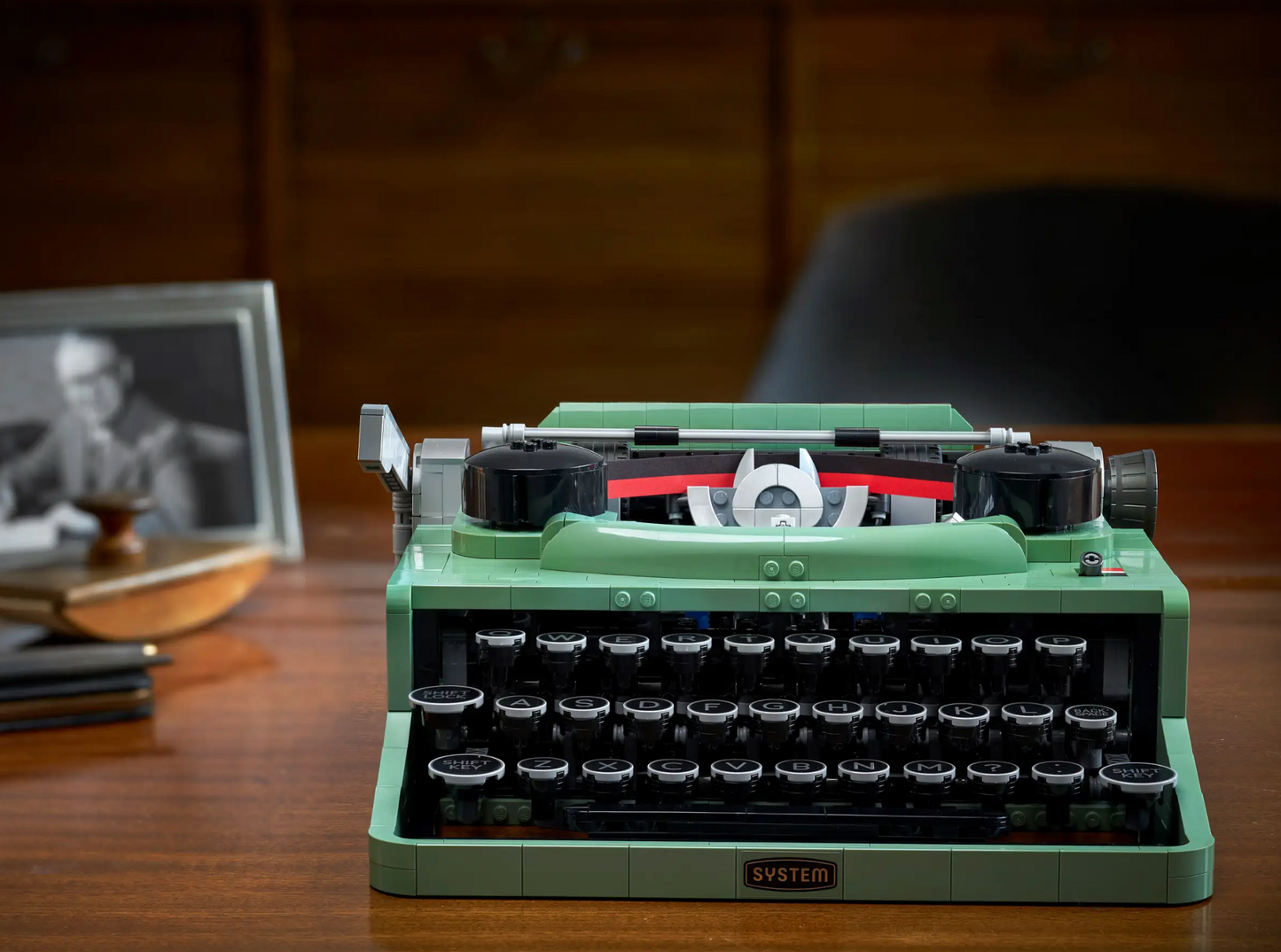 21327 1:1 lego Retro typewriter model creative series building blocks