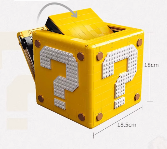 71395 lego 1：1 Super mario mystery box building blocks toy, 2064 pieces, standard size bricks