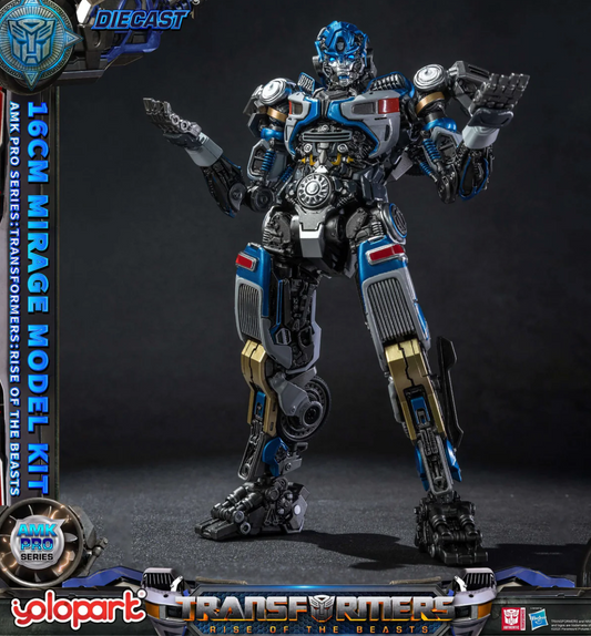 Zoom Transformers: Rise of the Beasts - 16cm Mirage Model Kit - AMK PRO Series