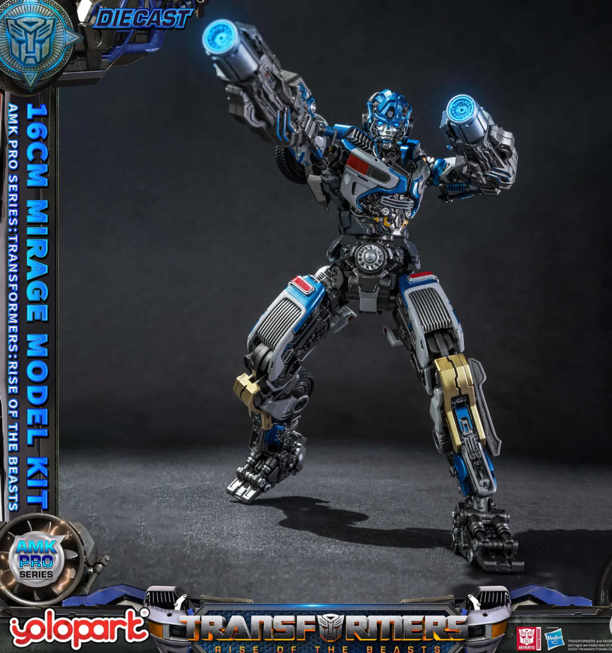 Zoom Transformers: Rise of the Beasts - 16cm Mirage Model Kit - AMK PRO Series