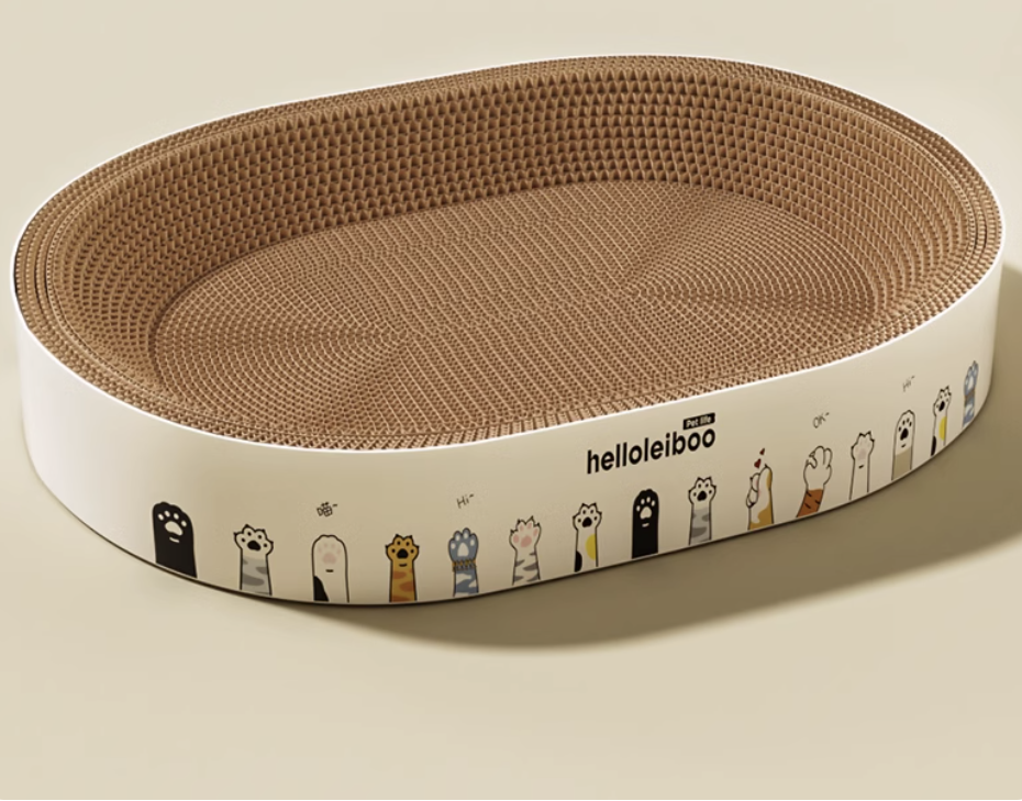 Cat scratching board, cat nest, integrated cat claw board, round, scratch-resistant