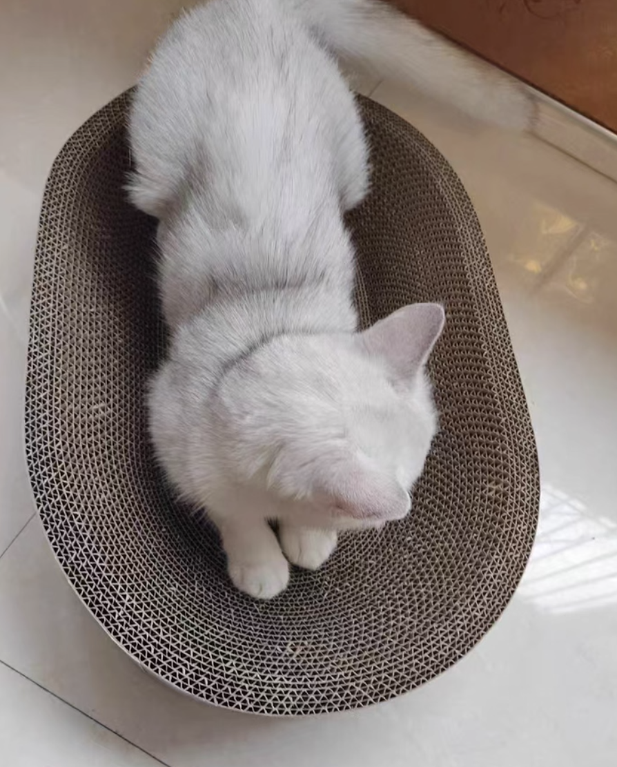 Cat scratching board, cat nest, integrated cat claw board, round, scratch-resistant